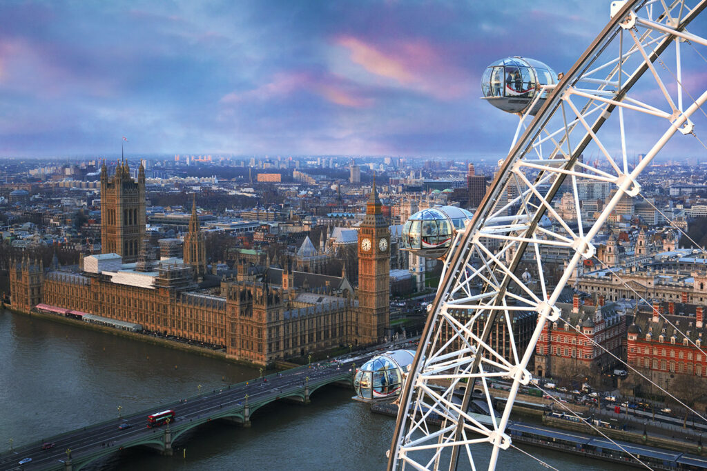 London eye, Лондон